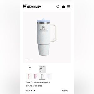 Stanley X LoveShackFancy Holiday Quencher Protour Flip